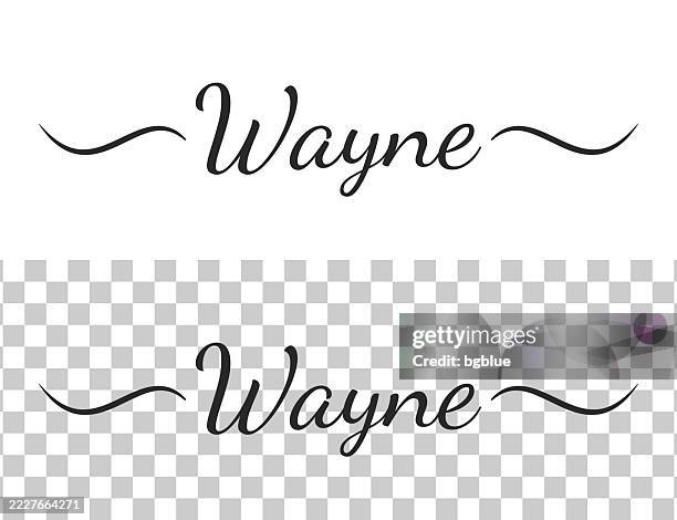 Wayne Lettering 1,010 Name Tags Template Stock Photos, High-Res Pictures, and Images ...