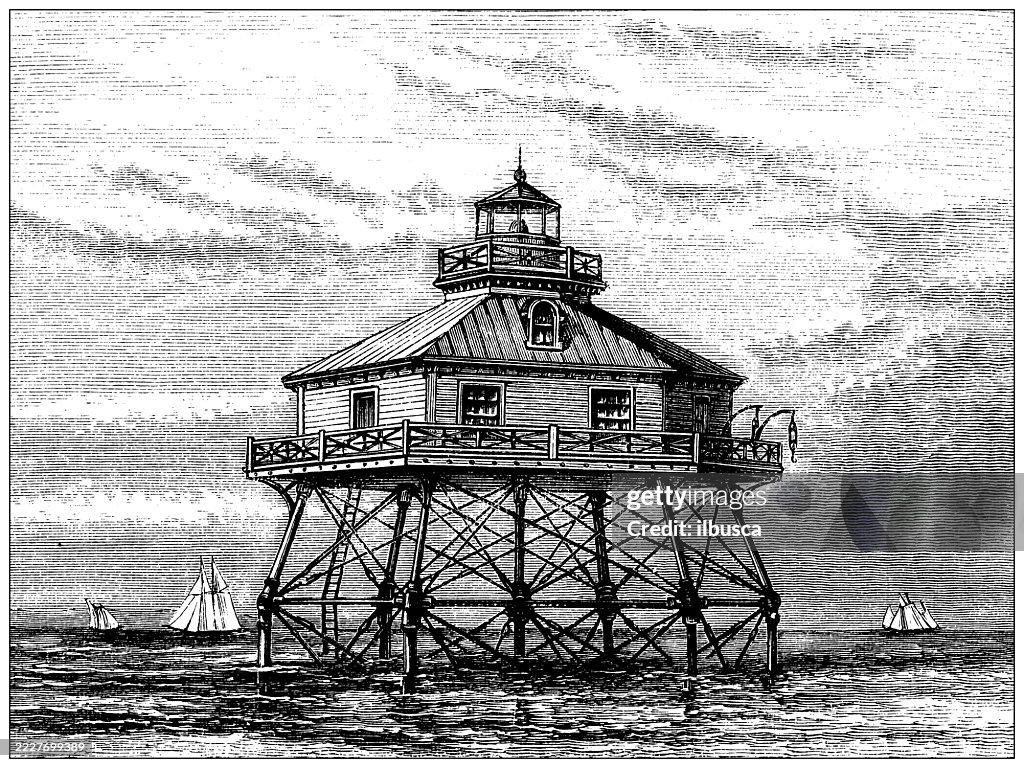 Lighthouses of the USA, Thimble Shoals, Virginia
