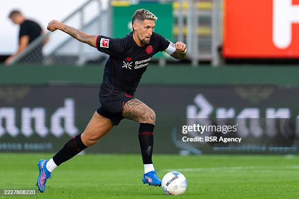 Calbat Robert Andrich of Bayer 04 Leverkusen in action during the Pre-Season ...