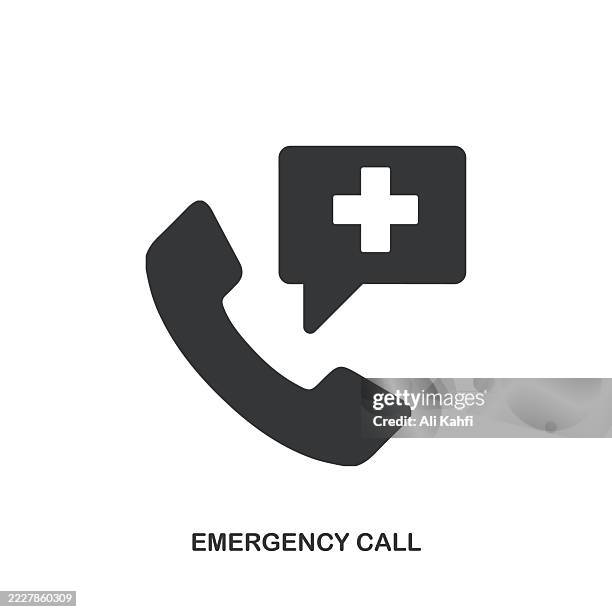 emergency call glyph solid icon. solid icon that can be applied anywhere, simple, pixel perfect and modern style. - industrial power switch stock illustrations