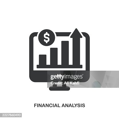 Financial Analysis glyph solid icon. Solid icon that can be applied anywhere, simple, pixel perfect and modern style. Financial Analysis glyph solid icon. Solid icon that can be applied anywhere, simple, pixel perfect and modern style.