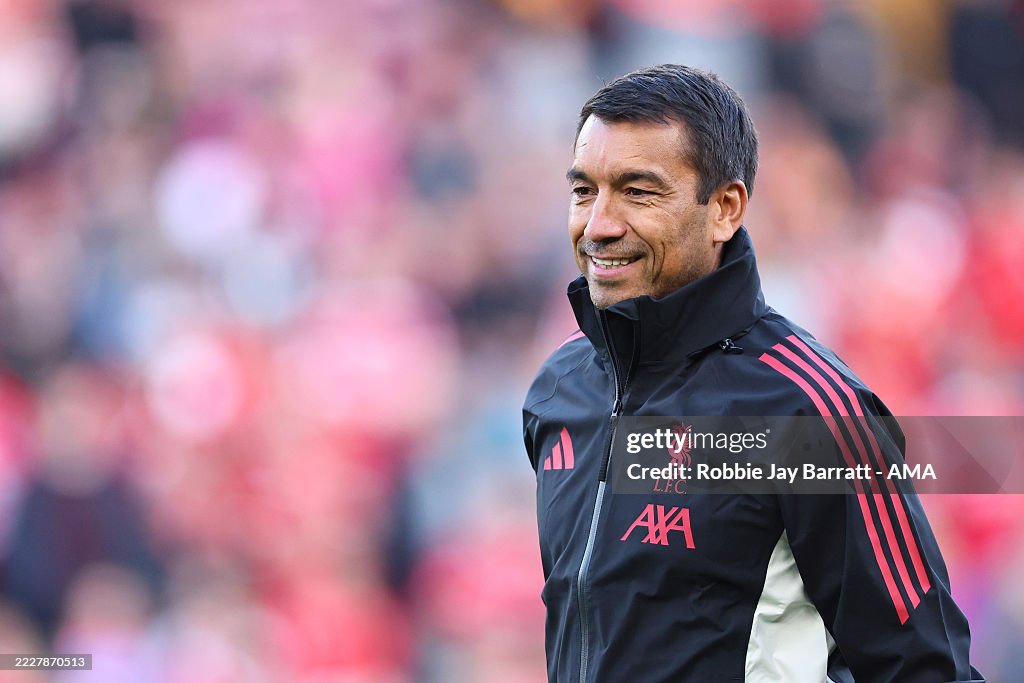 Van Bronckhorst explains why he gave up his role as head coach for Liverpool