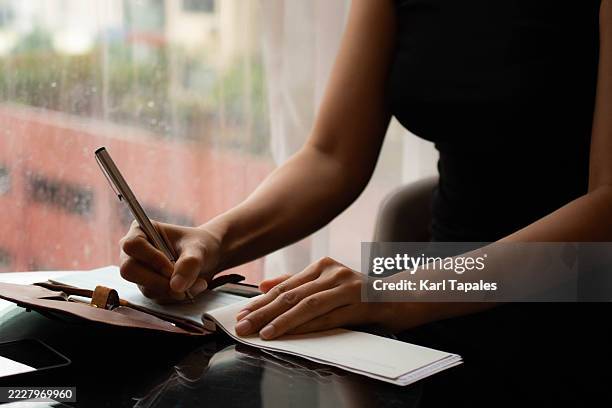 Woman Writecheck 1,138 Writing A Check Stock Photos, High-Res Pictures, and Images ...