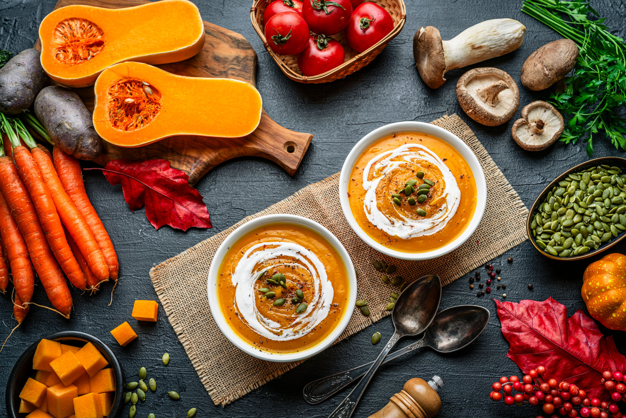 autumn pumpkin soup