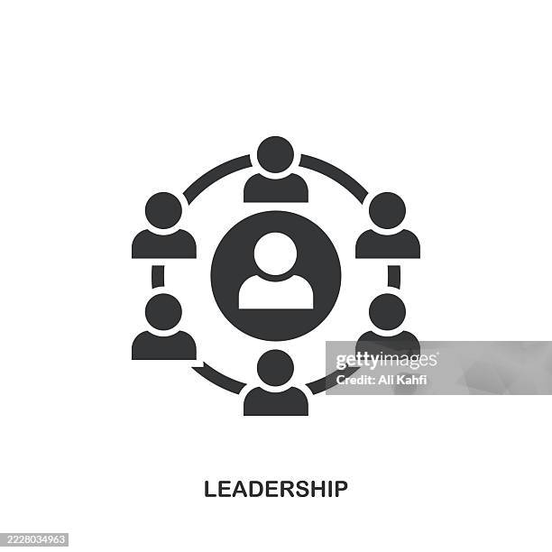 leadership glyph solid icon. solid icon that can be applied anywhere, simple, pixel perfect and modern style. - persuasion stock illustrations