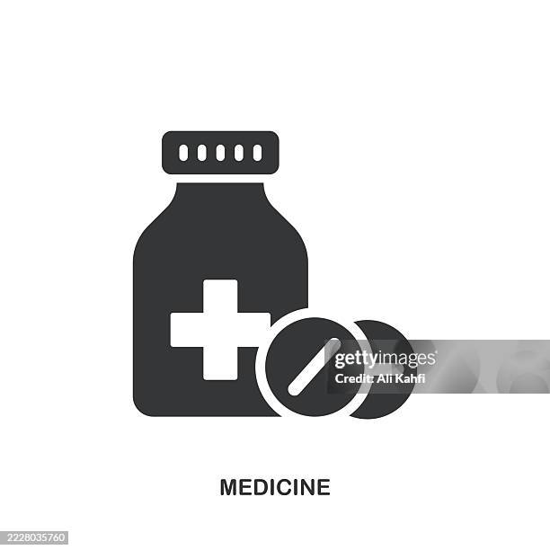 medicine glyph solid icon. solid icon that can be applied anywhere, simple, pixel perfect and modern style. - dropper bottle stock illustrations