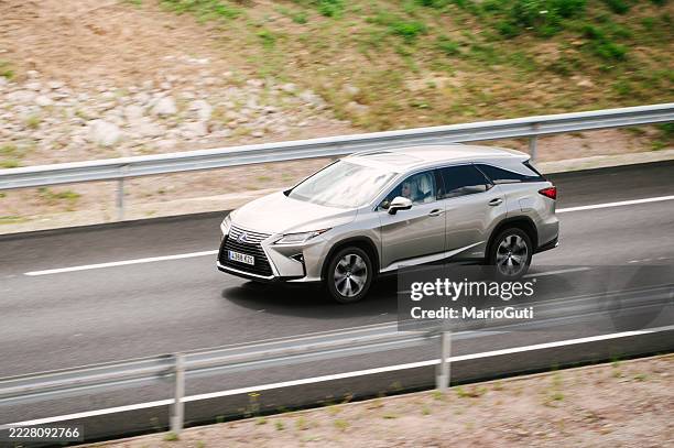 lexus rx - tinted window stock pictures, royalty-free photos & images