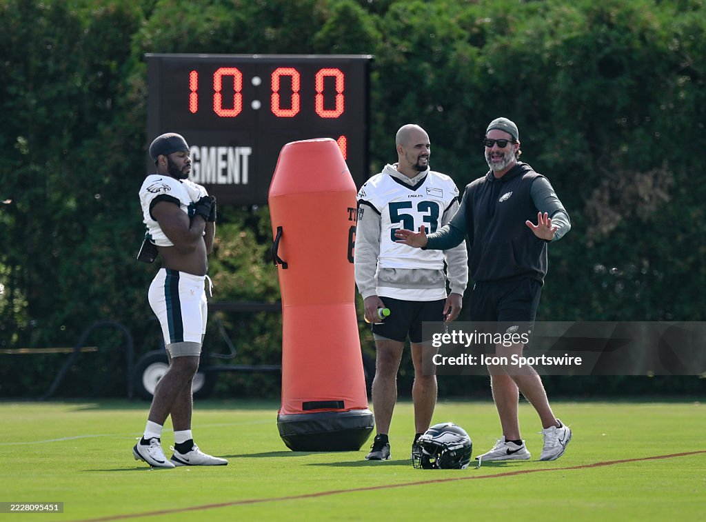NFL: AUG 03 Philadelphia Eagles Training Camp