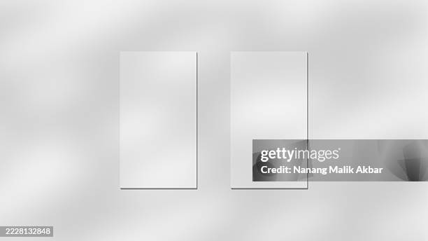 tree and leaf shadow overlay design template. shadow overlay effect mockup for design template. - tree shadow wall stock illustrations