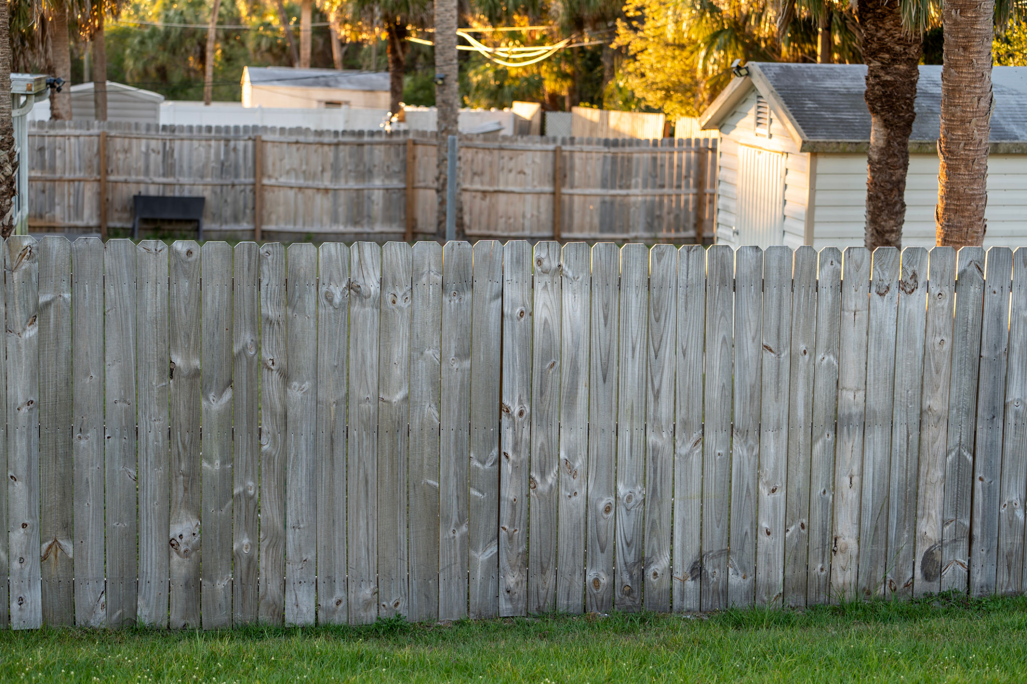 property line fence