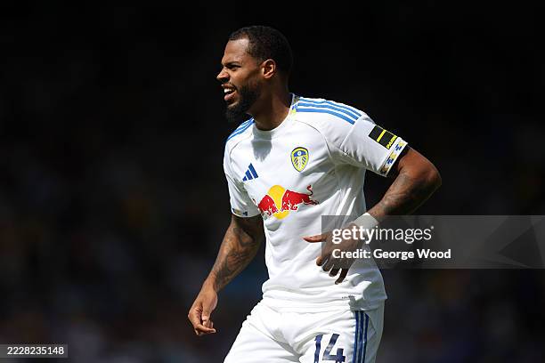 Lukas Nmecha of Leeds United looks on during the pre-season friendly match between Leeds United and Villarreal CF at Elland Road on August 02, 2025...