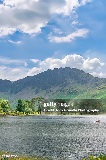 buttermere, lake district, england - keswick stock pictures, royalty-free photos & images