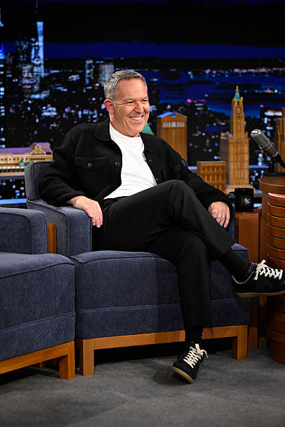 Episode 2171 -- Pictured: Comedian Greg Gutfeld during an interview on Thursday, August 7, 2025 --