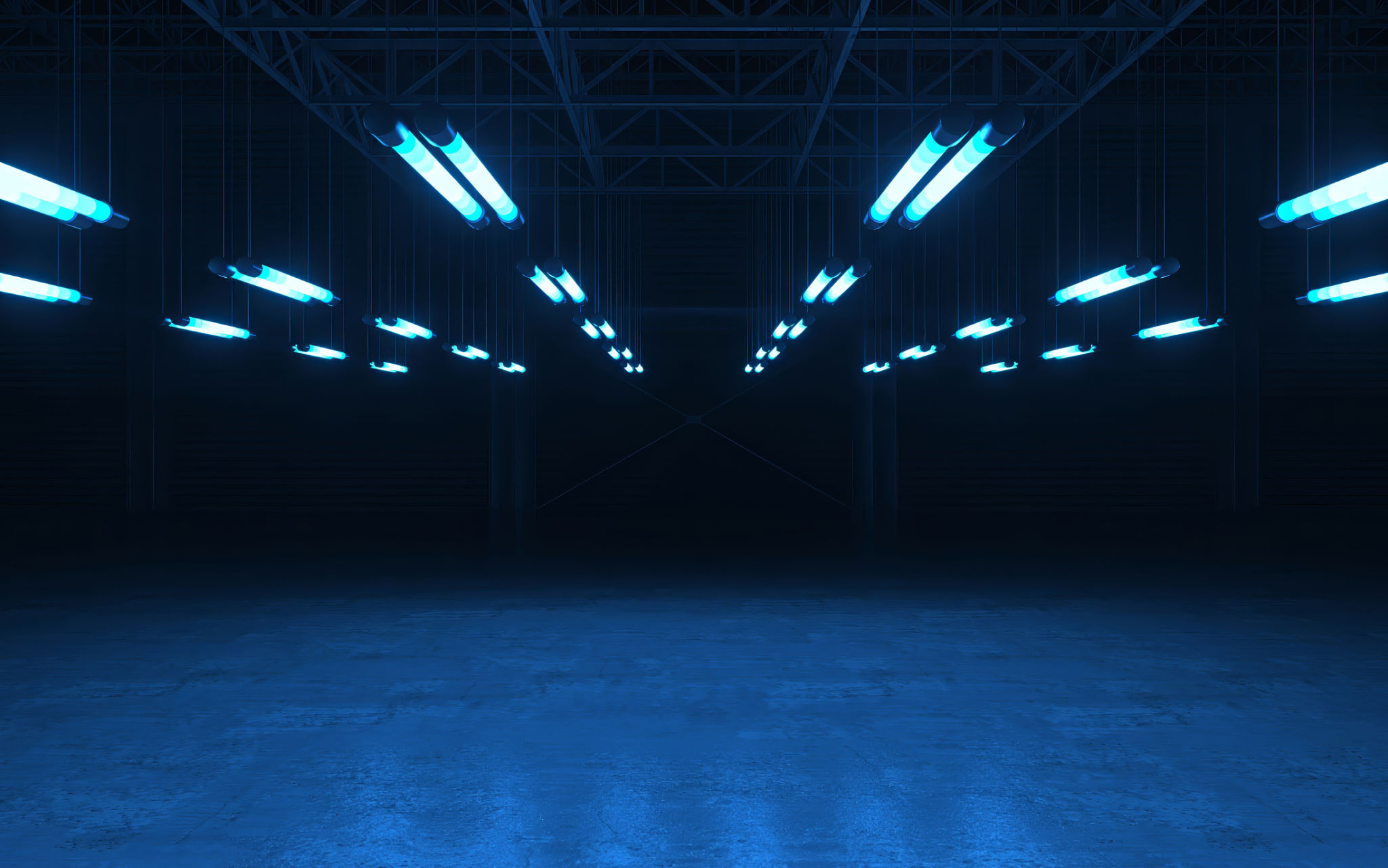 minimalist warehouse