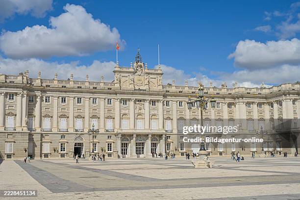 Royal Palace, Madrid, Spain.