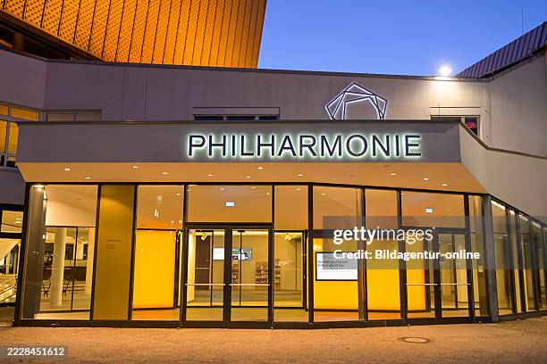 Philharmonic Hall, Kulturforum, Tiergarten, Mitte, Berlin, Germany.