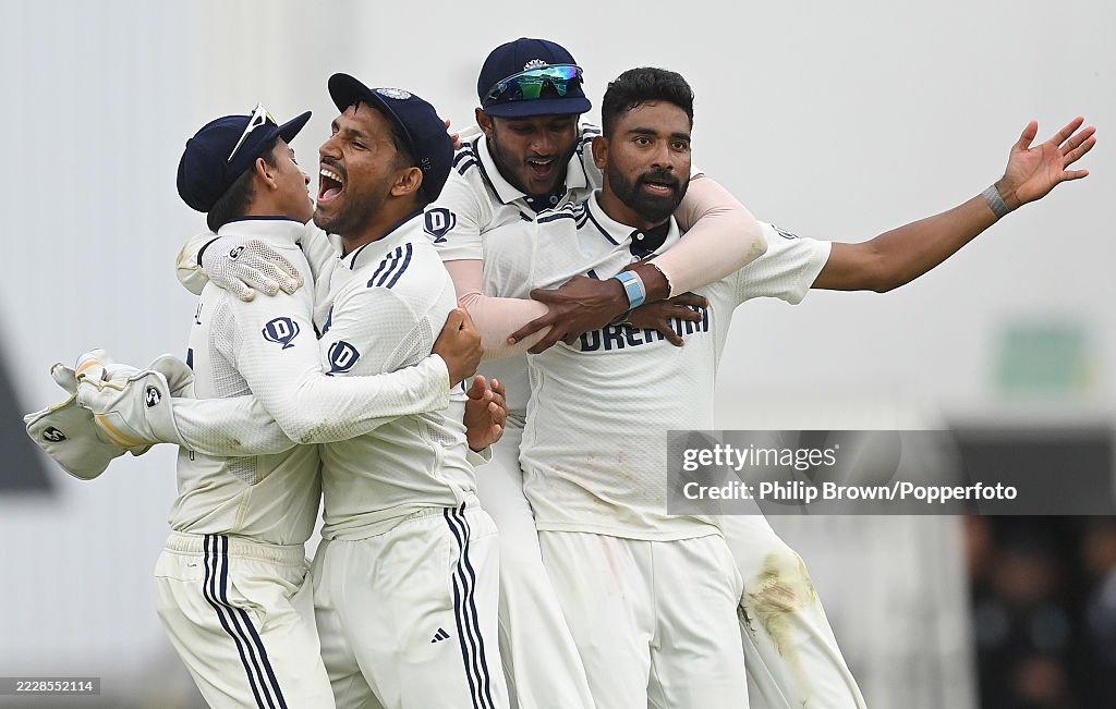 England v India - 5th Rothesay Test Match: Day Five