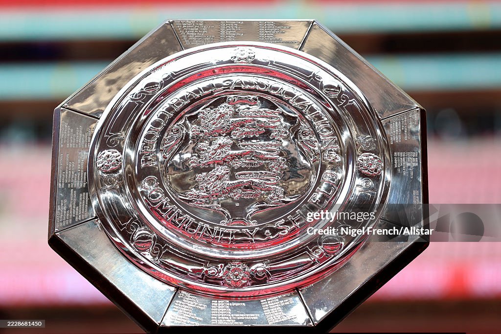 Charity Shield Trophy Community Shield Watch Online Wembley