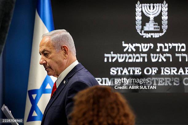 Netanyahu's 81,189 Benjamin Netanyahu Photos & High Res Pictures - Getty Images