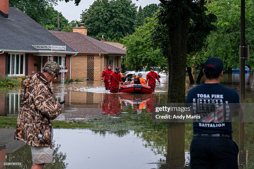 Heavy Rains Bring Flash Floods To Southeast Wisconsin