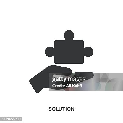 Solution glyph solid icon. Solid icon that can be applied anywhere, simple, pixel perfect and modern style. Solution glyph solid icon. Solid icon that can be applied anywhere, simple, pixel perfect and modern style.