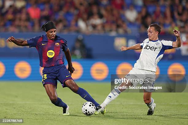 FC Barcelona v Como, Nachrichtenfoto
