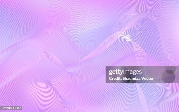 abstract blurred pastel pink gradient colors background design with dynamic effect. pearlescent gradient - chrome background stock illustrations
