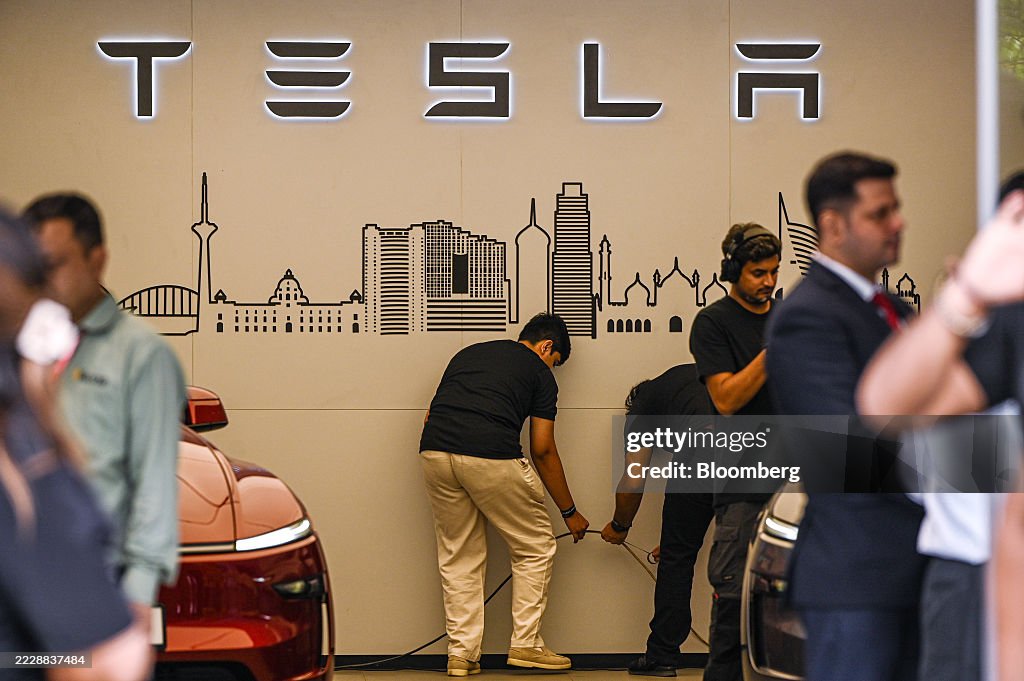 Tesla Opens Showroom in New Delhi