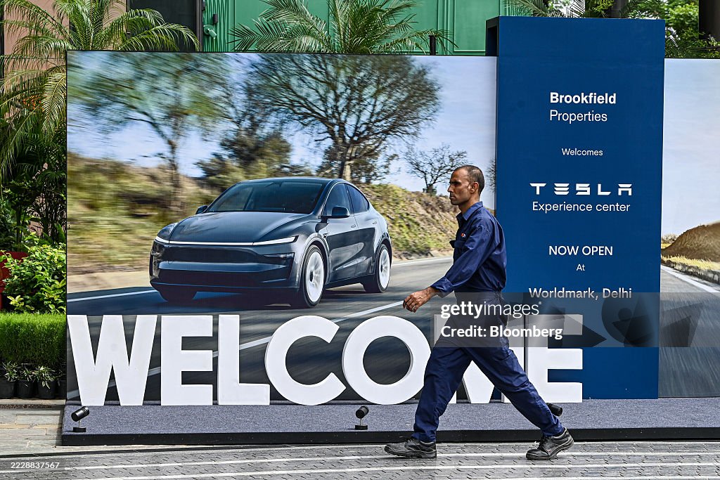Tesla Opens Showroom in New Delhi