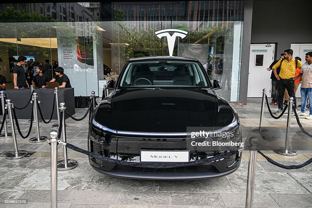 Tesla Opens Showroom in New Delhi