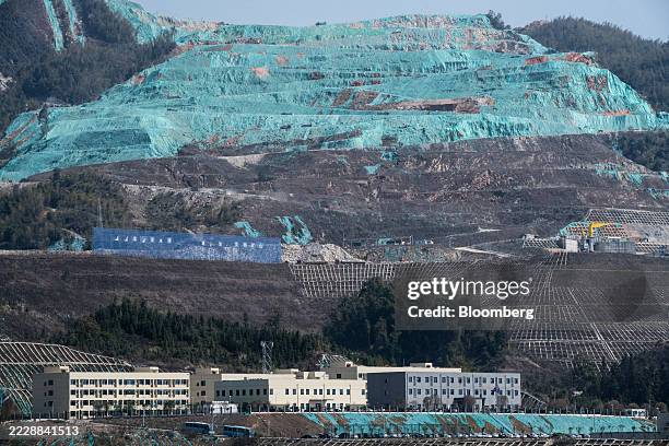 The Contemporary Amperex Technology Co. Ltd. Jianxiawo lithium mine in Yichun, Jiangxi province, China, on Thursday, March 20, 2025. CATL, the...