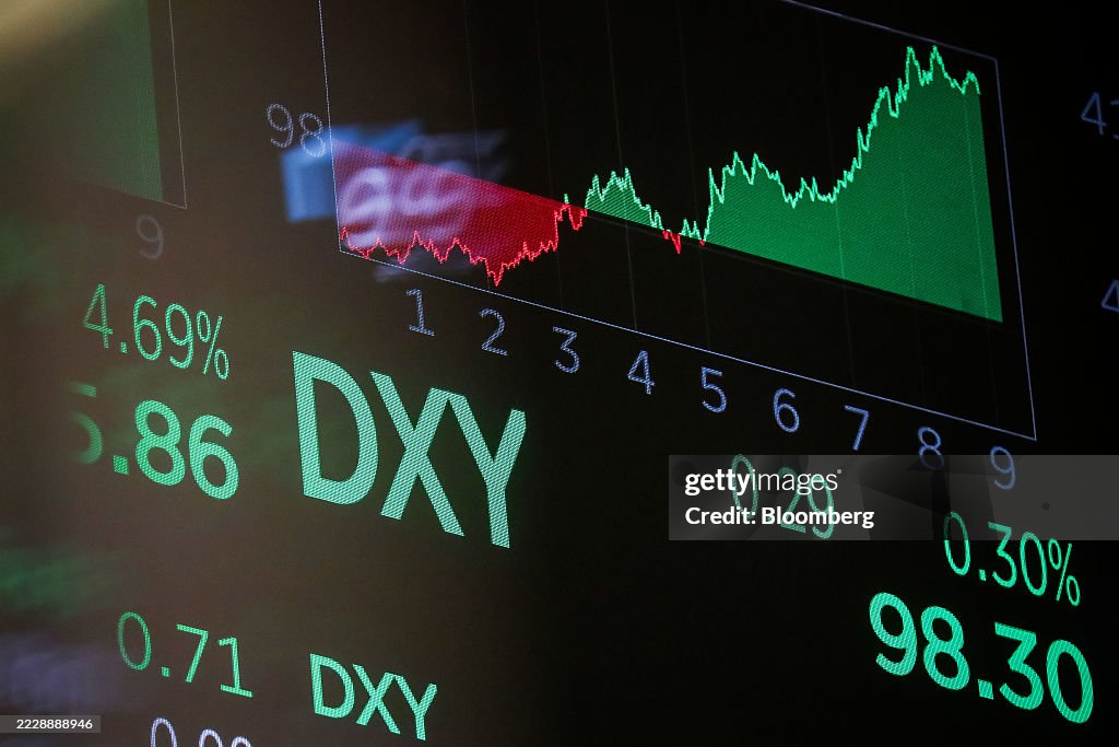 Traders At The NYSE As Stocks Hold Near Record Before Key Inflation Data