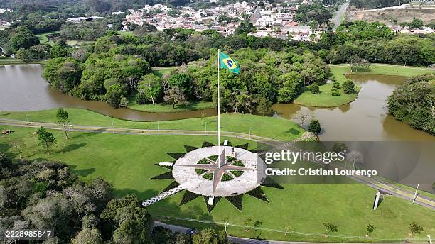 Tingui Park At Curitiba In Parana Brazil. Southern Region Of Brazil.