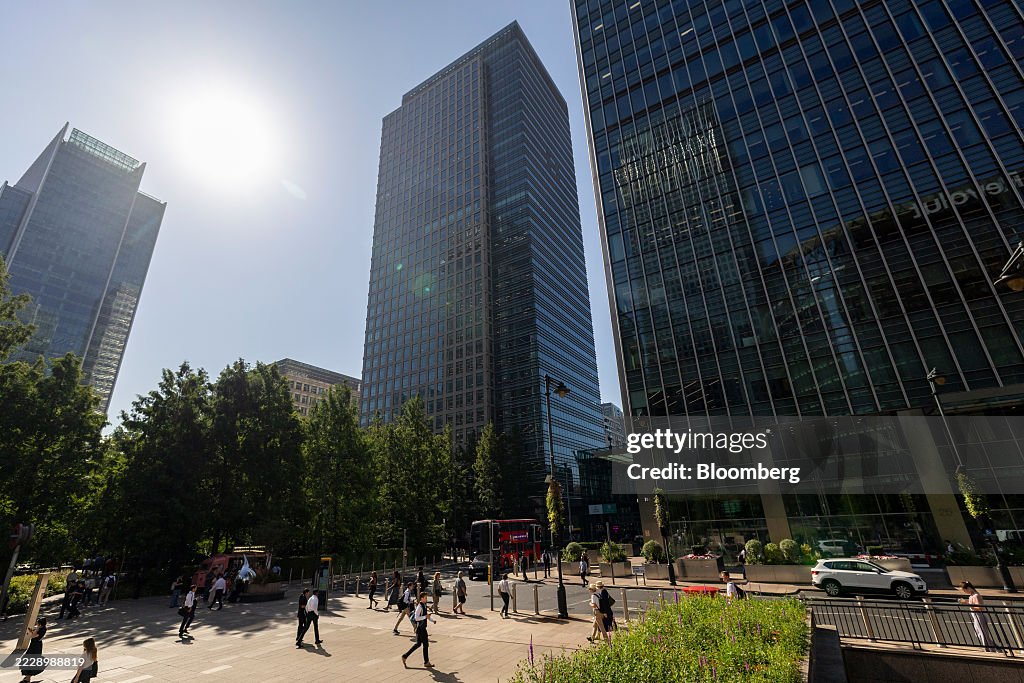 HSBC Holdings Plc Takes New Canary Wharf Office Alongside Downsized City HQ