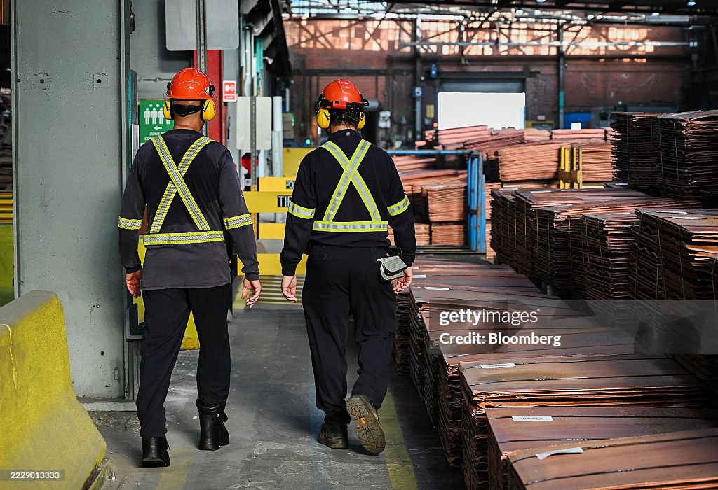 Inside The Glencore Canadian Copper Refinery