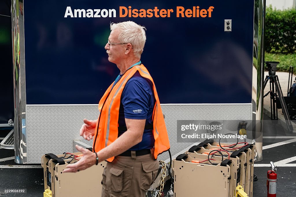 Amazon Disaster Relief Hub In Georgia
