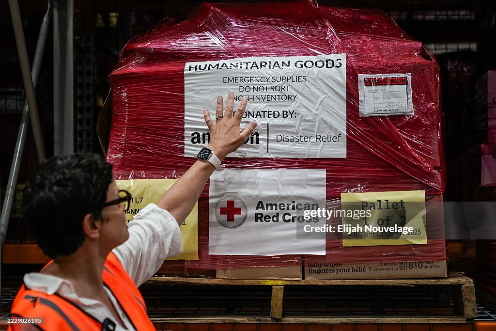 Amazon Disaster Relief Hub In Georgia