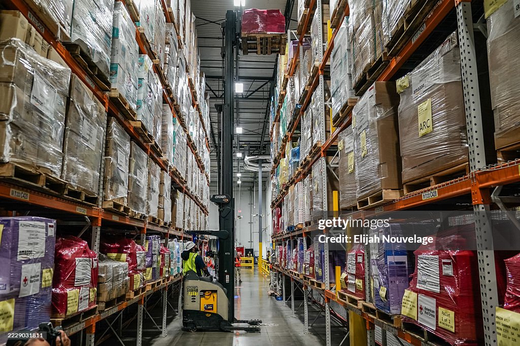 Amazon Disaster Relief Hub In Georgia