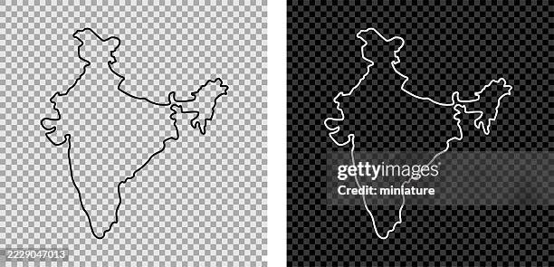 india map - india map stock illustrations