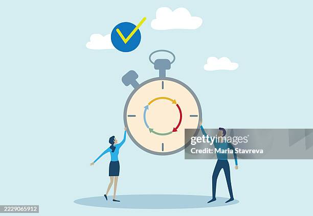 change management process with business or work agility. - meaningful stock illustrations