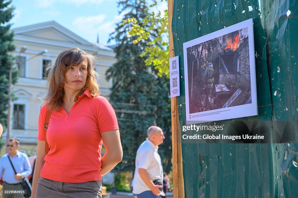 Exhibition Of Photos Dedicated To The 24Th Mechanized Brigade Opened In Kyiv