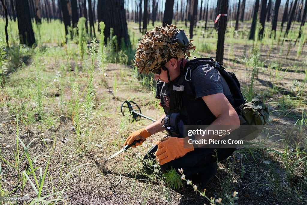 Ukraine Emergency Service Teams Clear Mines And Unexploded Ordinance