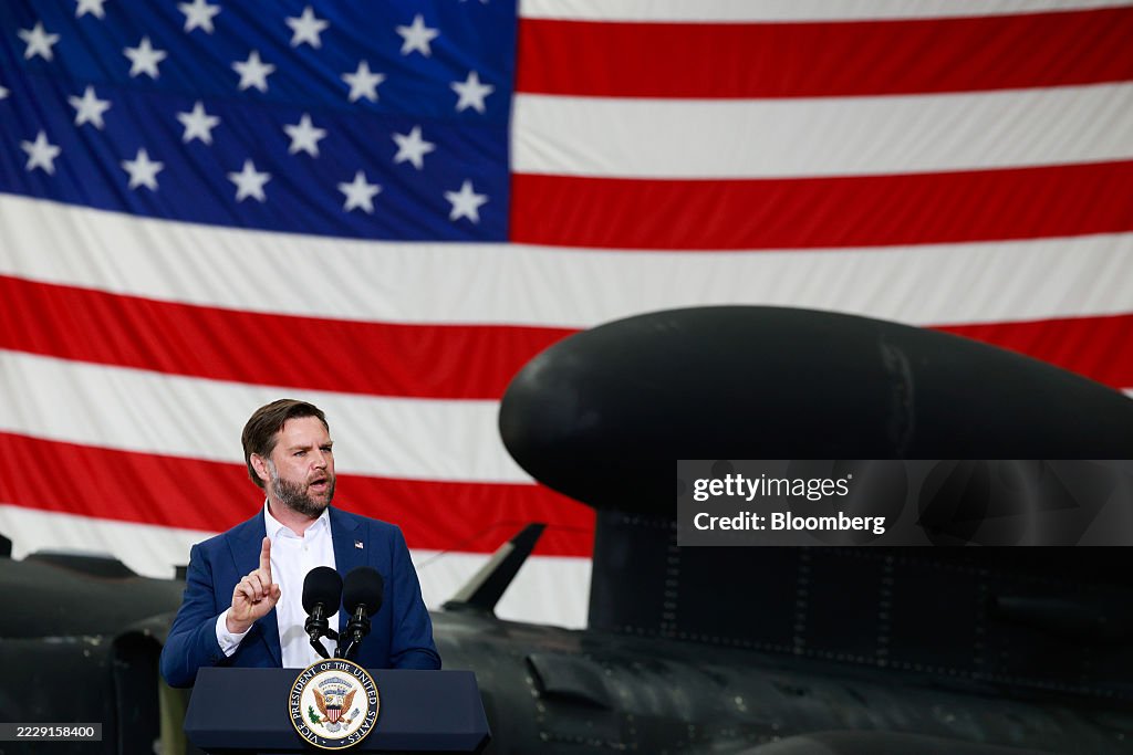 US Vice President JD Vance Visits RAF Fairford