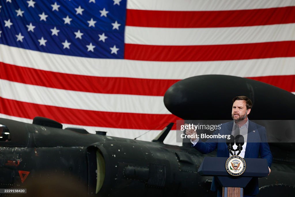 US Vice President JD Vance Visits RAF Fairford