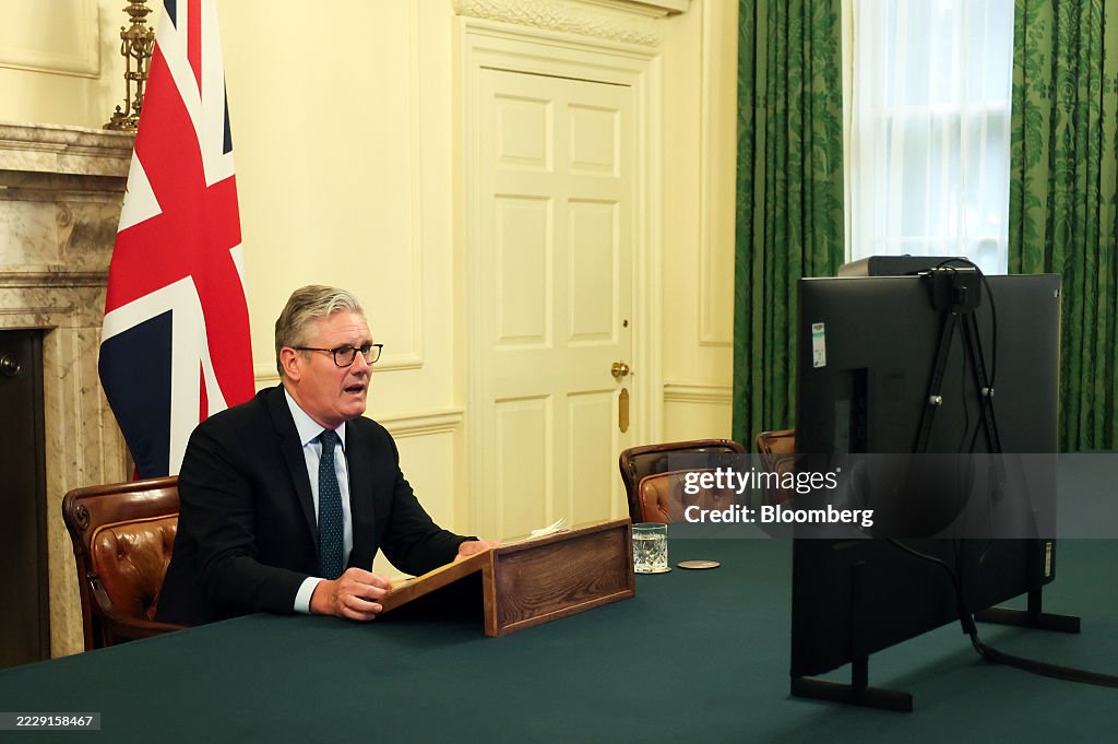 UK Prime Minister Keir Starmer Co-Hosts Coalition of the Willing Virtual Call