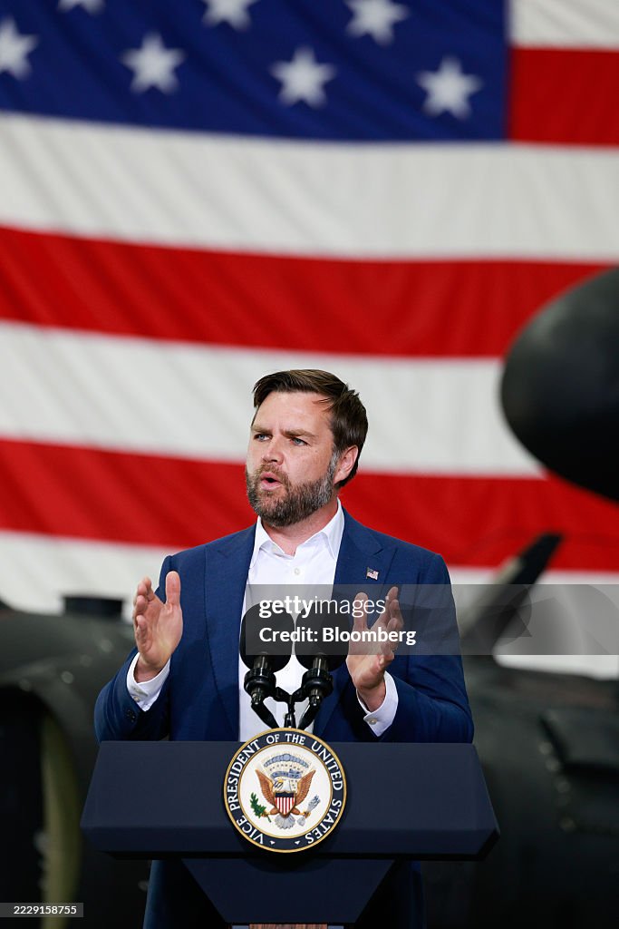 US Vice President JD Vance Visits RAF Fairford