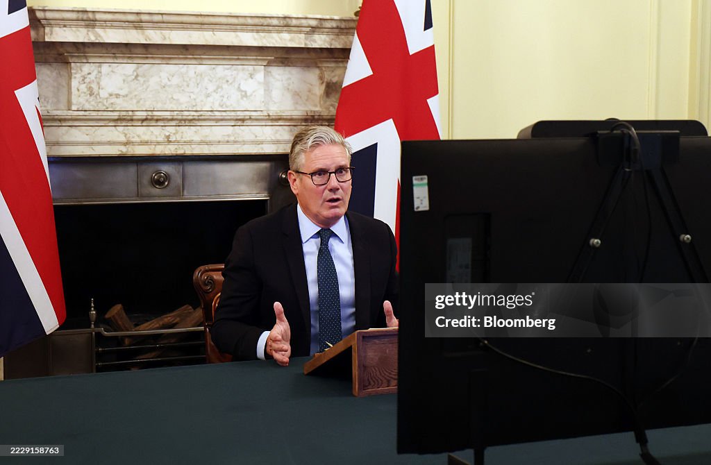 UK Prime Minister Keir Starmer Co-Hosts Coalition of the Willing Virtual Call