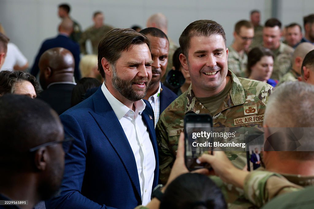 US Vice President JD Vance Visits RAF Fairford