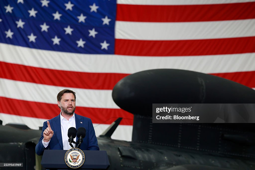 US Vice President JD Vance Visits RAF Fairford