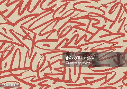 Seamless red scribbles wallpaper Seamless red scribbles wallpaper